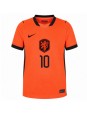 Nizozemsko Memphis Depay #10 Domácí Dres pro Dámské MS 2026 Krátký Rukáv Nizozemsko Memphis Depay #10 Domácí Dres pro Dámské MS 2026 Krátký Rukáv